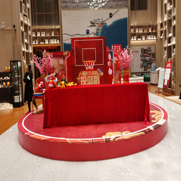 和泓海棠府活动舞台搭建