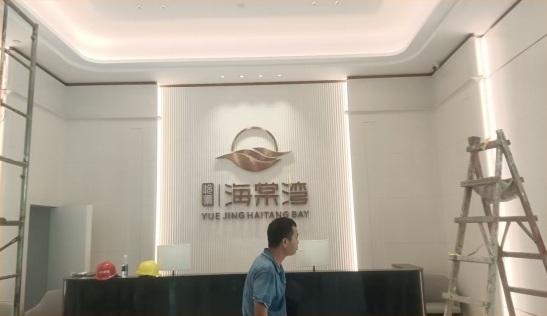 悦景海棠湾背景墙